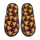 thumbnail image 1 of Balery Cartoon Pizza Pantuflas de Casa de Felpa Silenciosas con Diseño Estampado, Zapatillas Cómodas Antideslizantes de Algodón para Interior-Medium, 1 of 8