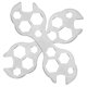thumbnail image 4 of 2pcs Aluminum Alloy Bike Wrench Set for Repair Tasks Silver Multifunctional Spoke Tools, 4 of 5