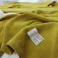 thumbnail image 6 of Djunllk Throw Blanket for Couch - Yellow Super Cozy Soft Blanket, Fluffy Throw Blanket All Year Round Home Decor Fuzzy Warm Gifts for Women 70.8" x 78.7", 6 of 9