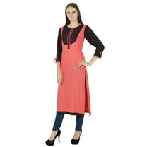 Indian Designer Women Bollywood Kurta Casual Ethnic Kurti Cotton Top Tunic Dress
