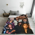 thumbnail image 4 of Jared Padalecki Blanket Ultra-Soft Anti-Pilling Flannel Fleece Throw Blankets for Couch Bed Sofa 40"x30", 4 of 6