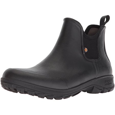 bogs men's sauvie slip on low height chukka rain boot