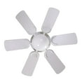 thumbnail image 6 of Pemberly Row 30-Inch Stainless Steel LED Ceiling Fan in White, 6 of 8