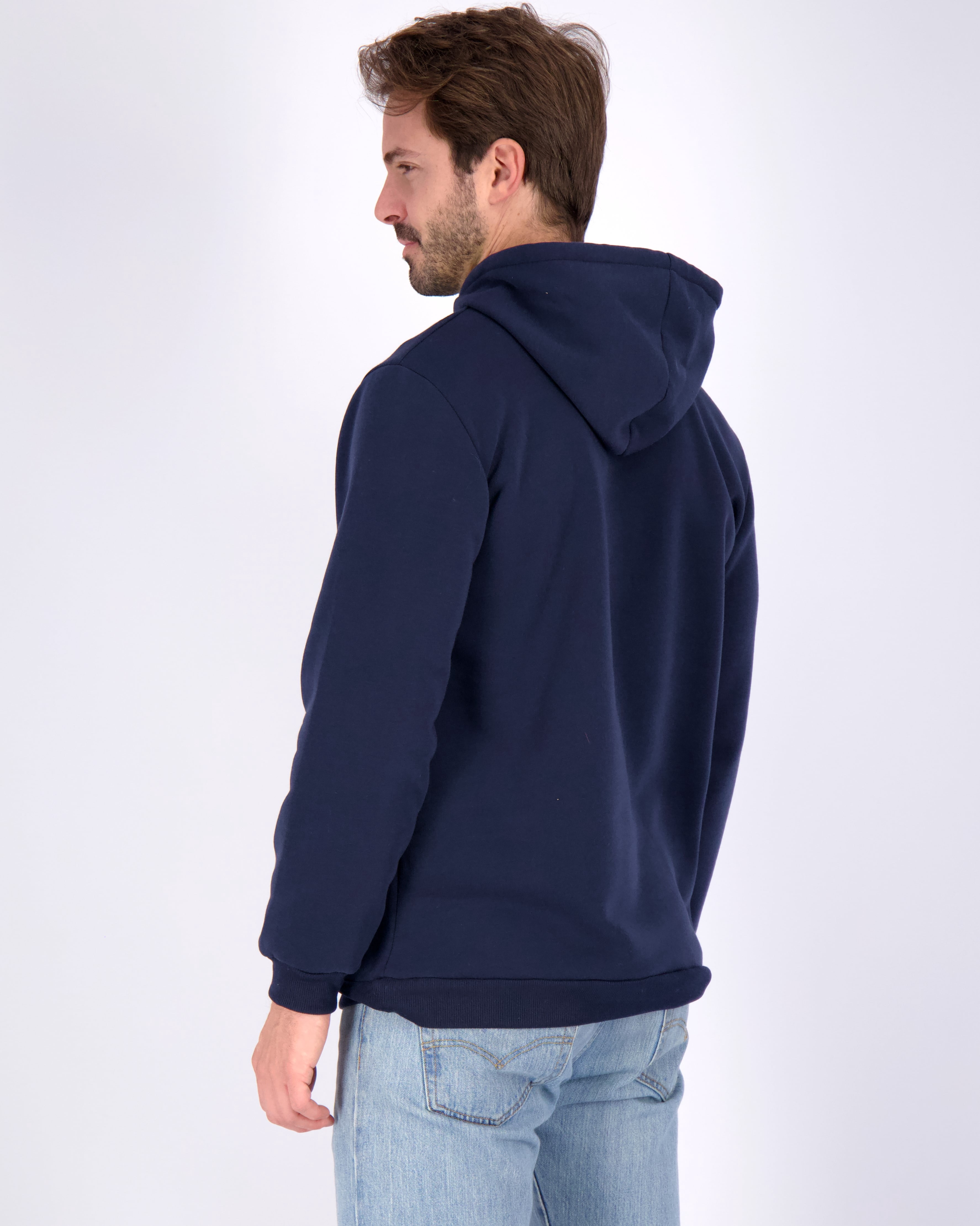 Real Essentials 3 Pack: Men's Fleece Pullover Hoodie - Long Sleeve Hooded Sweatshirt Pockets (Available in Big & Tall)