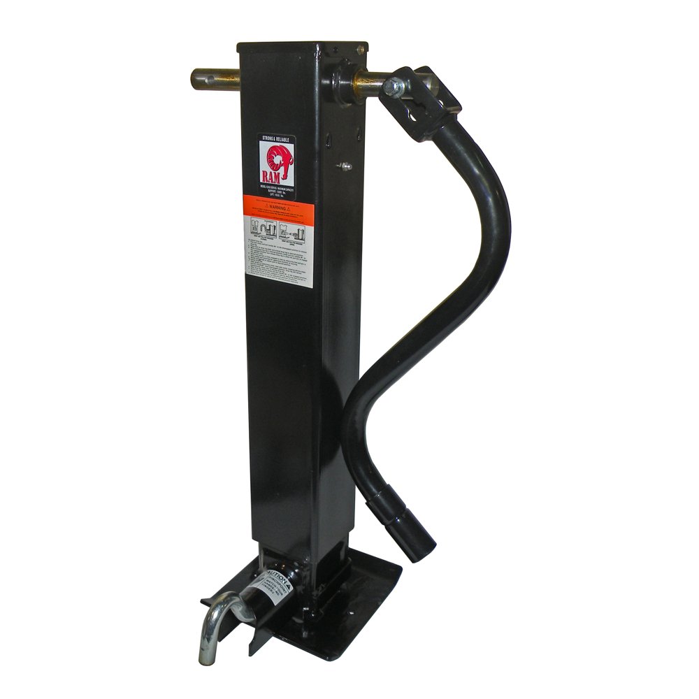 Heavy Duty Square Tube Drop Leg Jack (TJD12KF) Sidewind 12,000 lb