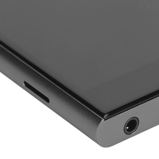 Reproductor MP4 de 4 pulgadas con pantalla táctil HD, ocho núcleos, sonido HiFi, reproductor de música portátil con Bluetooth y WiFi para Android, color gris hierro