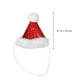 thumbnail image 2 of 2 piezas de disfraces de Navidad para mascotas, pajarita de Navidad ajustable y sombrero, disfraz de Cosplay, sombreros adorables para gatos, perros (gorra triangular + pajarita), 2 of 5