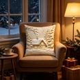 thumbnail image 2 of KFUIRDE Christmas-Printed Cushion Cover 18x18in, 3D Printed Sofa Pillow with Festive Christmas Theme, Decorative Cushion Case for Couch Living Room, Xmas Holiday Home Decor D, 2 of 5