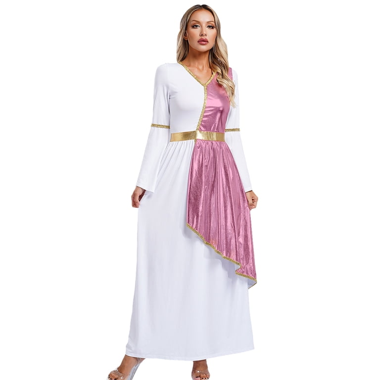 pink roman dress Roman Pink Shimmer Plisse Wrap Dress US 14 Womens