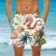 thumbnail image 1 of Pantalones cortos de playa holgados de verano para hombre, con bolsillos, para nadar., 1 of 6