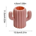 thumbnail image 2 of Eoozwa Plastic Vase, Cute Flower Vases, Cactus Small Vase for Flowers, Decorative Unique Vases for Centerpieces Home Living Room Dining Table Office Decor, 2 of 6