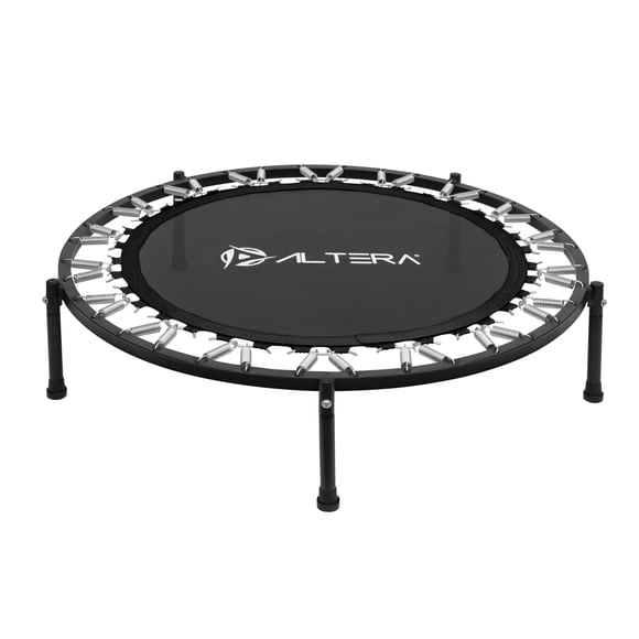 Trampolín Fitness Altera ALTTRM-40 Apilable Redondo Negro