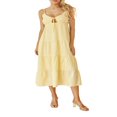 thumbnail image 1 of Solid Spaghetti Strap Midi Cami Dress for Women - Perfect for Parties and Beach, 1 of 9