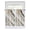 White Turmeric, variant on Half Window Curtain 36 Inches Long, Marble Grey White Window Treatment Curtain Drapes, Abstract Cracked Crystal Gold Lines Small Tier Curtains for Bathroom Over Sink, 27.5"x36", 2 Panels