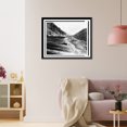 thumbnail image 3 of Historic Framed Print, Great Northern Railway Co. snow sheds in the mountains of the western U.S., 17-7/8" x 21-7/8", 3 of 9