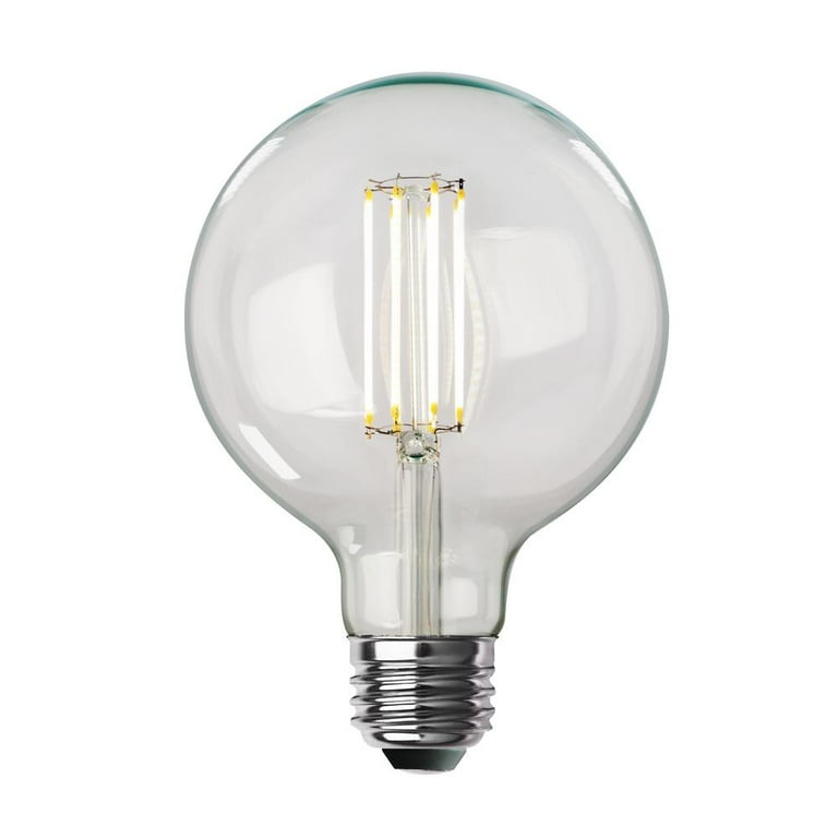 Feit 100 Watt Equivalent G40 Dimmable LED Clear Glass Vintage Edison Light Bulb