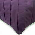 thumbnail image 2 of The HomeCentric Pillow Cover Pack of 2 22x22 inch (55x55 cm) Throw Pillow Cover Purple Throw Pillow Cover Textured Pintucks Solid Pillow Cover Faux Suede Pillowcases Solid - Purple No Limits No Lines, 2 of 3