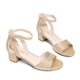 thumbnail image 3 of Sandalia DREAM PAIRS KKUMHS2505 Niñas Dorada Tacón 4 cm Talla 2, 3 of 6