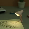thumbnail image 3 of Zzbeans Magnetic Folding LED Book Light, Mini Portable Reading Lamp with Warm Light, Clip On Night Light for Books Bedside Desk Study Office Travel, Pink, 3 of 3