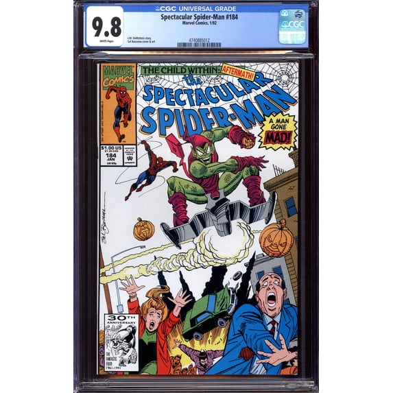 Spectacular Spider-Man #184 - CGC 9.8 Comic Book