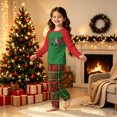 thumbnail image 3 of Christmas Family Matching Pajamas Set, Fun Holiday Print Long Sleeve Top & Pants Sleepwear & Loungewear, Perfect for Xmas Movie Nights & Gift Exchanges, Cozy Pajama Sets, 3 of 6
