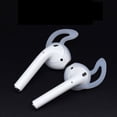 thumbnail image 4 of Methold Funda antideslizante de silicona para auriculares inalámbricos intrauditivos para AirPod XS Cables de audio/vídeo Color transparente, 4 of 5