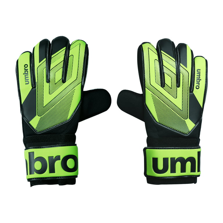 Skalk Vernederen ondergoed Umbro Junior Soccer Goalie Gloves, Green, 1 Pair, for Soccer Training,  Medium size, for Junior - Walmart.com