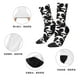 thumbnail image 5 of Fotbe Panda Calcetas Largas con Estampado para Hombre y Mujer – Calcetas de Compresión Transpirables y Elásticas, Viajar y Uso Diario Talla 5-11, 5 of 6