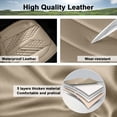 thumbnail image 5 of HQBQBUG Front Seat Covers Fit for Hyundai Santa Fe 2009-2025 2026 Premium Faux Leather Luxury Car Seat Protector,Comfort Full Coverage Automotive Seat Covers Beige,Front Set(2 Seats), 5 of 8