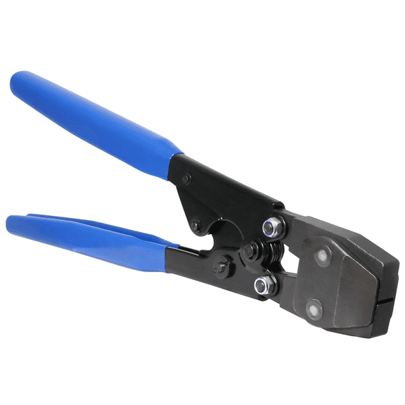 "PEX Cinch Crimper Tool for Stainless Steel Clamps (3/8" to 1" Size Range) - Professional Plumbing Installation Tool"