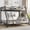 Sand texture black, variant on Heavy Duty Metal Bunk Bed Twin Over Full - Modern Space-Saving Steel Frame with Safety Guard Rails - Ideal for Bedroom or Dormitory - Black Sand Texture