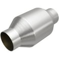 thumbnail image 1 of Magnaflow 48 State Converter Catalytic Converter 59956 Universal; 4 Inch Diameter Stainless Steel Case; Single Center 2-1/2 Inch Slip Fit Inlet; Single Center 2-1/2 Inch Slip Fit Outlet, 1 of 7