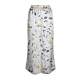thumbnail image 7 of Levmjia Womens Midi Skirt Printed High Waist Elastic Waist Slim Fit Casual Skirt Soft Breathable Stylish For Daily Dating Party Vacation Spring Summer Wear, 7 of 7
