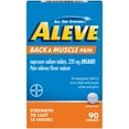 thumbnail image 3 of Aleve Back & Muscle Pain Reliever Naproxen Sodium Tablets, 90 Count, 3 of 10