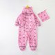 thumbnail image 5 of Chubasquero Transpirable Impermeable Niños Niñas Niños con Capucha Traje de Lluvia Ligero Poncho de Lluvia para Exteriores de una Pieza Chaqueta Lluvia General 90-110 cm, 5 of 5