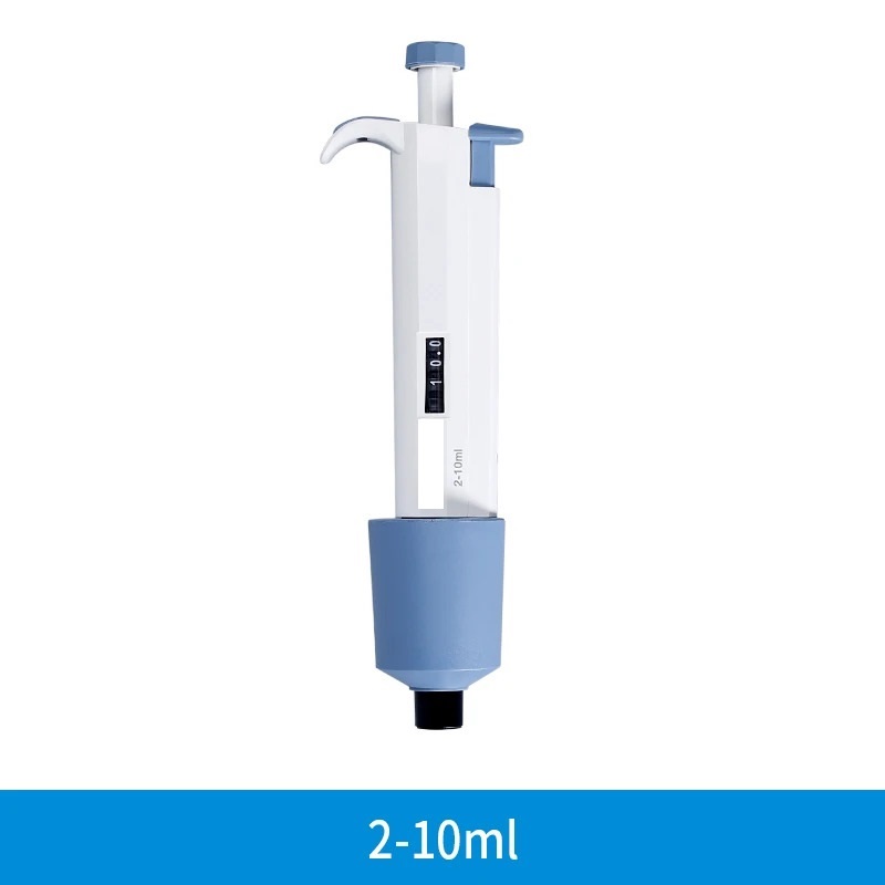 1-10ml Digital Adjustable Pipette Micropipette Pipettor Gun With 10ml Tip , High-Accurate
