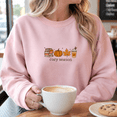 thumbnail image 2 of Halloween Shirt, Cozy Season Books Pumpkin Coffee Sweatshirt, Minimalist Fall Hoodie, Autumn Reader T-Shirt, Thanksgiving Gift for Book Lovers, 2 of 9