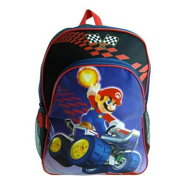 Super Mario Bros Backpack Nintendo Super Mario 16 Wzipper Pocket New Bag 287236 2963