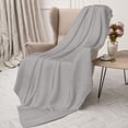 thumbnail image 3 of Sikiie Gary Cozy Flannel Fleece Throw Blanket: Lightweight & Thick for All Seasons - Perfect for Women, Men, & Kids"60"x50", 3 of 6