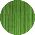 thumbnail image 1 of Ahgly Company Indoor Round Abstract Green Modern Area Rugs, 7' Round, 1 of 4