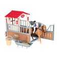 thumbnail image 2 of Simulation Horse Animals Farm Traditional Series Decoration Multicolor Figurines Desktop Boy and Girl Toddlers Kids , Yotijar Juego de simulación, 2 of 8
