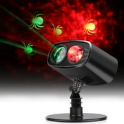 Waterproof Festival Projector Lights with Spider Pat, Led Projector Light Party lights Landscape Spotlight for Valentine's Day Birthday Theme Party Home Christmas Halloween Decorations