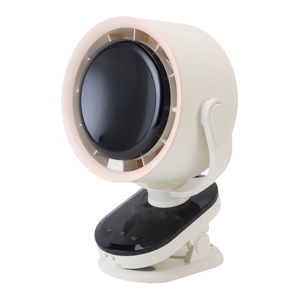 Ventilador De Refrigeración De Escritorio, 35 DB, Oscilación Automática De Bajo Ruido, Pantalla Digital LED, Ventilador De Abrazadera De Escritorio, 100 Velocidades Para
