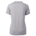 thumbnail image 3 of Women's Cutter & Buck  Heather Gray Round Rock Express Forge DryTec Heathered Stretch Blade Top, 3 of 3