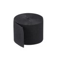 thumbnail image 3 of Uxcell Crepe Paper Streamer Crepe Paper Decoration 82ft Long 1.77 Inch Wide, Black, 3 of 5