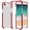 Red, variant on For iPhone 17E / 16E / SE4 Acrylic Tough 2.5mm Transparent ShockProof Hybrid - Black