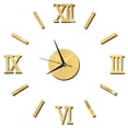 thumbnail image 4 of DIY Wall Clock 3D Luxury Mirror Wall Clock Home Decor with Decal Sticker Art Wall Clock, 4 of 8