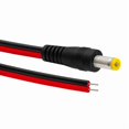 thumbnail image 3 of 2X 8" Cctv Male Power Pigtails Plug Lead Coax Cable Connector Security Cameras, 3 of 3