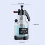 BIBABLYKE Foam Sprayer, Foaming Pump Blaster Hand Pressure Snow Foam Sprayer Water Sprayer, Hand Pressurized Soap Sprayer