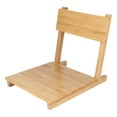 thumbnail image 4 of Silla japonesa sin patas, silla Tatami, silla con ventana salediza suavemente pulida, cojín para silla perezosa construido para el futuro, 4 of 8
